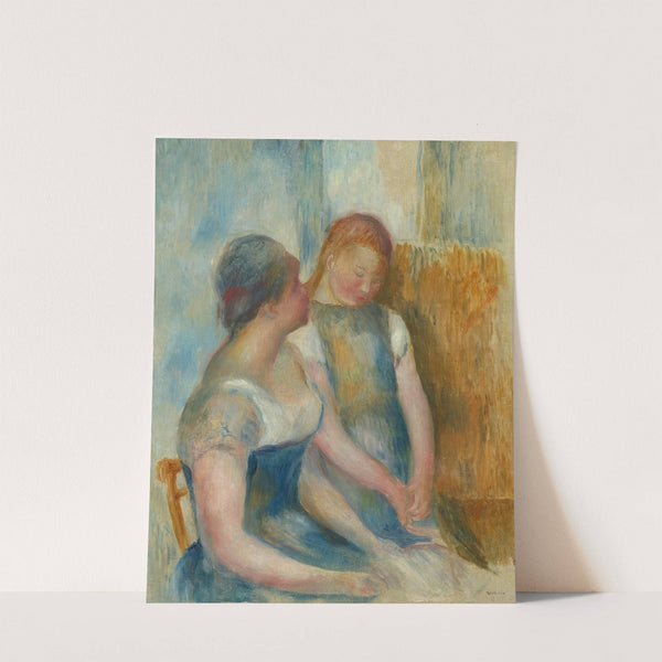 La Conversation by Pierre-Auguste Renoir