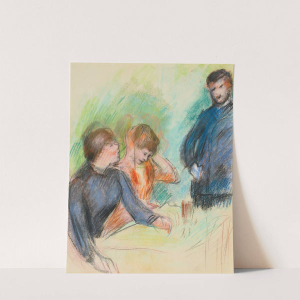 La Conversation by Pierre-Auguste Renoir