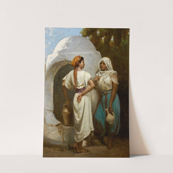 La Conversation (1879) by Hippolyte Lazerges