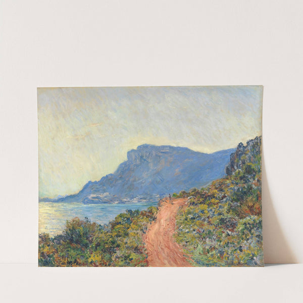 La Corniche near Monaco (1884) by Claude Monet