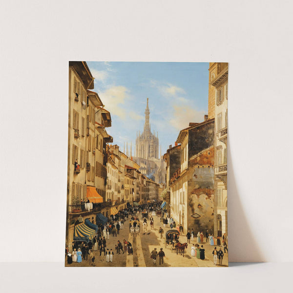 La Corsia Dei Servi, Milan by Giuseppe Canella