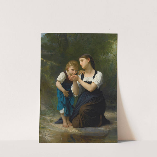 La Coupe Improvisée by Elizabeth Jane Gardner Bouguereau