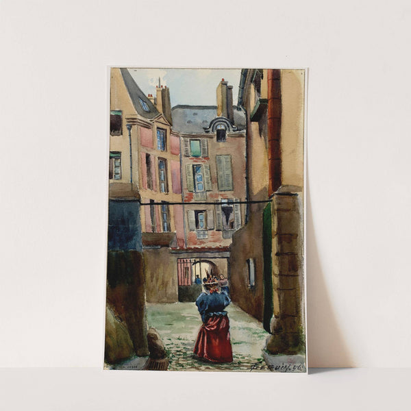 La cour de Rohan (1896) by F. Séguin