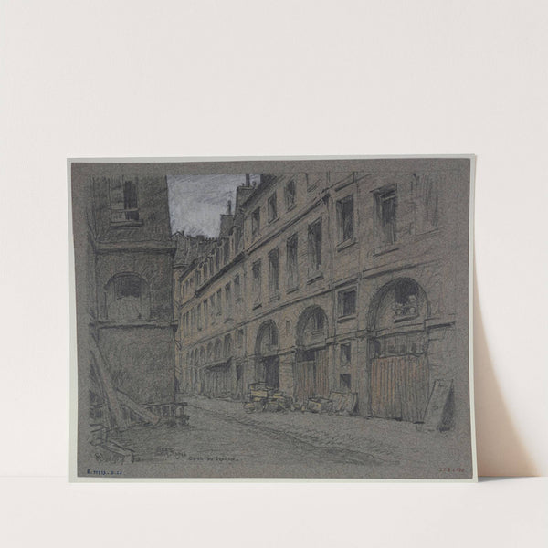 La Cour du Dragon by Ferdinand Boberg