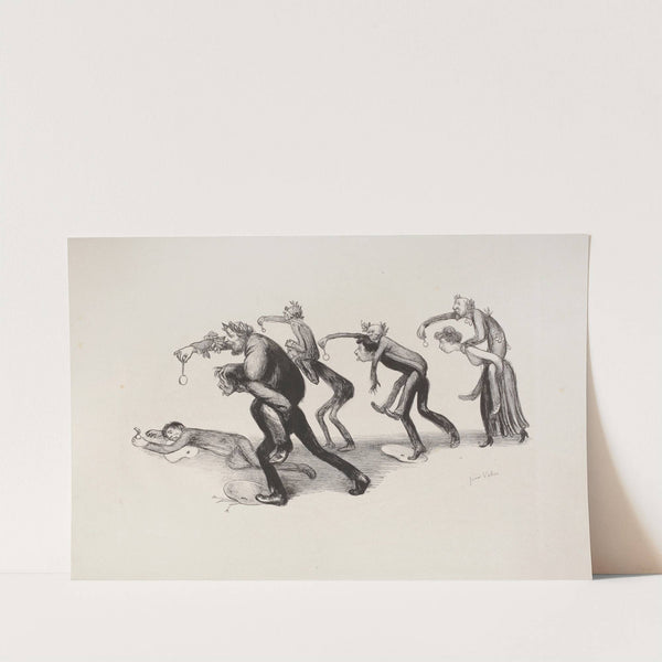 La Course aux médailles (1909) by Jean Veber