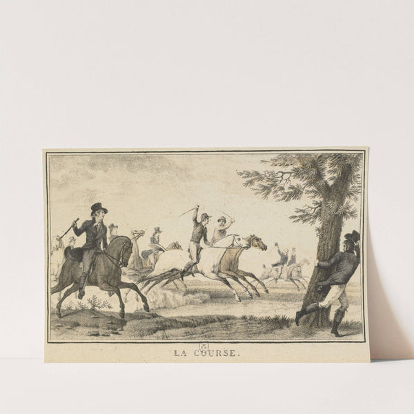 La course (c. 1780–1836) by Carle Vernet