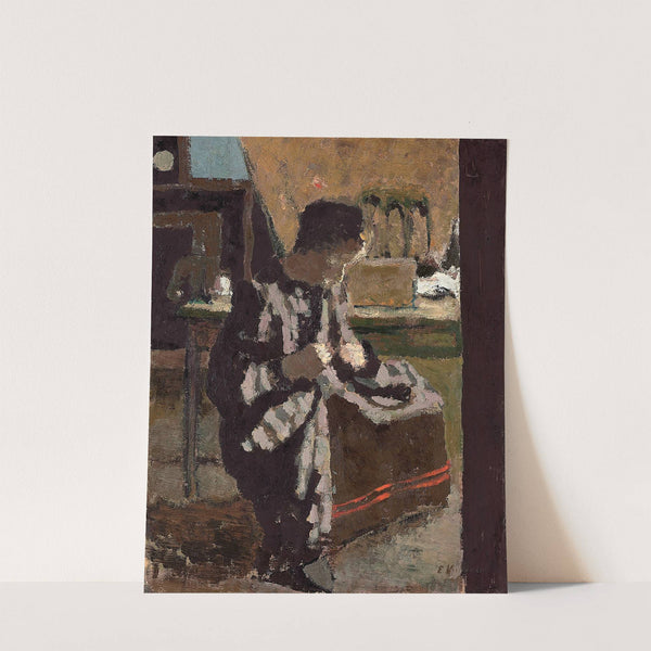 La couture (ca 1893) by Édouard Vuillard