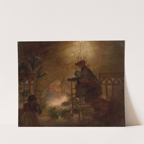 La crèche by Félix Bracquemond