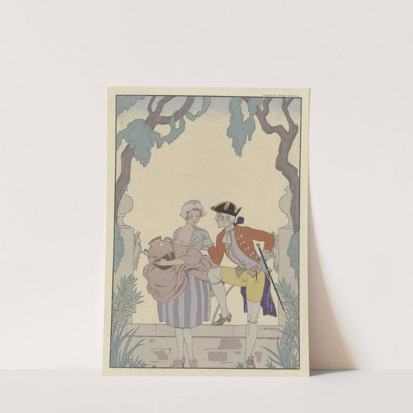 La Cruche caffée (1925) by George Barbier