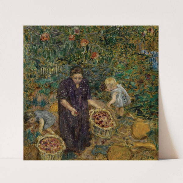 La Cueillette des fruits (1899) by Pierre Bonnard