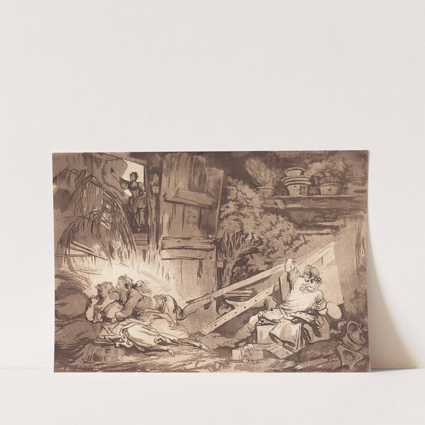 La Culbute (The Tumble) by François-Philippe Charpentier