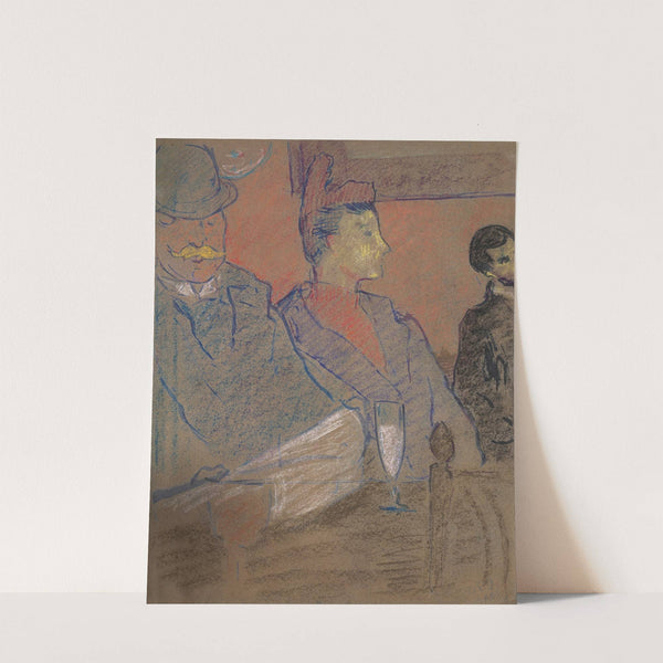 La Dame au café by Louis Valtat