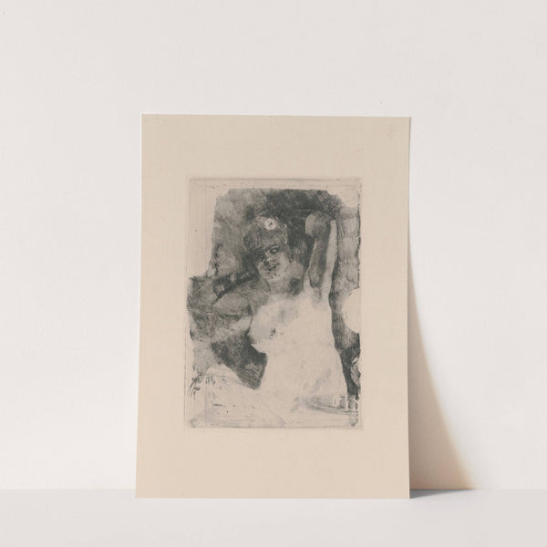 La dame au carcel (1876) by Félicien Rops