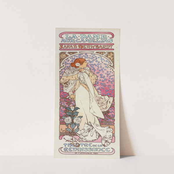 La Dame Aux Camélias (1898) by Alphonse Mucha