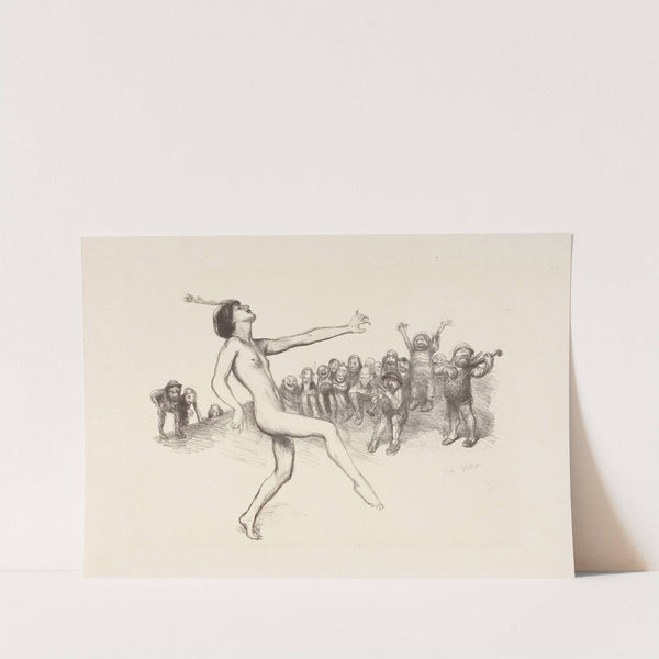 La Danse devant les nains (1910) by Jean Veber