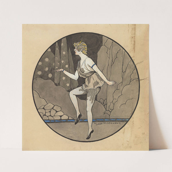 La danse du faune (1910s) by Yves Marevéry