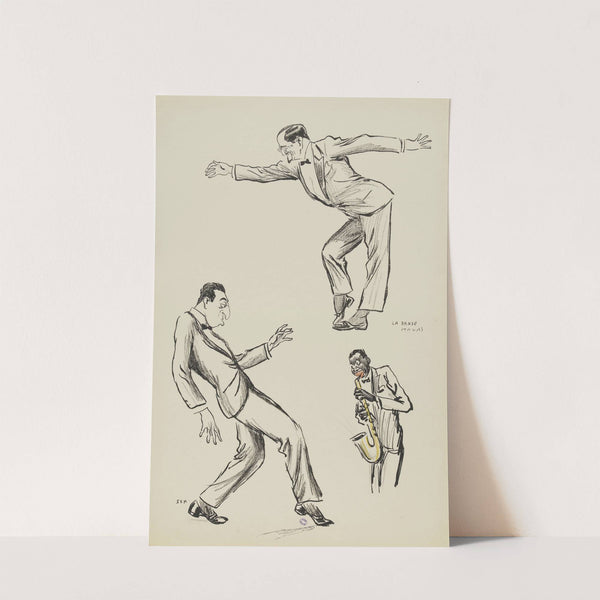 La danse Havas (1927) by Georges Goursat (Sem)