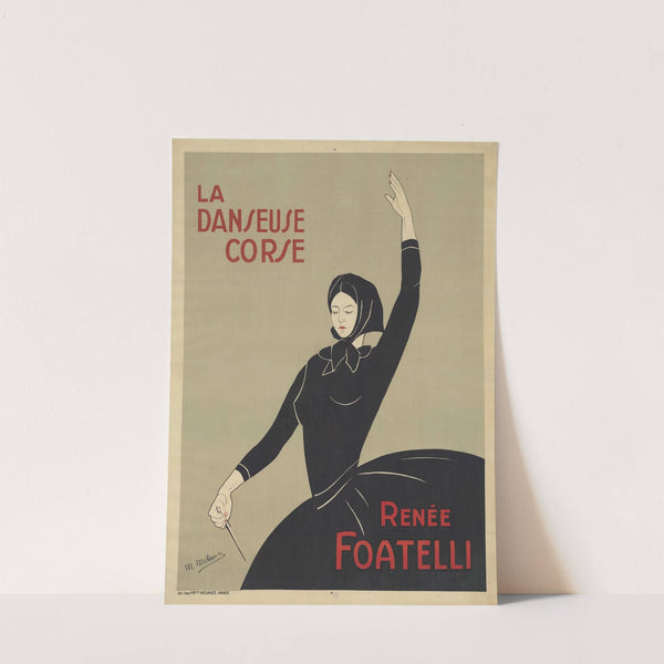 La Danseuse corse Renée Foatelli by M. Melsonn