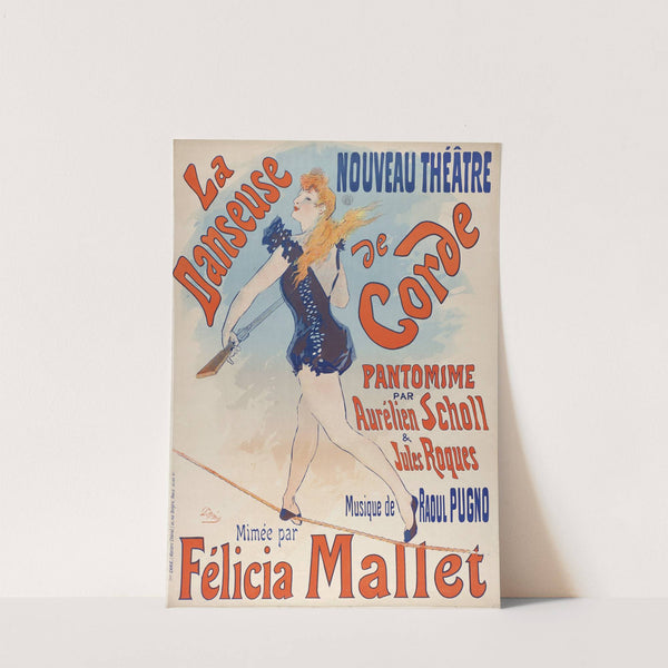 La danseuse de corde (1891) by Jules Chéret