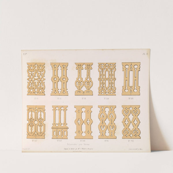 La décoration en bois découpé Pl.06 by A. Sanguineti