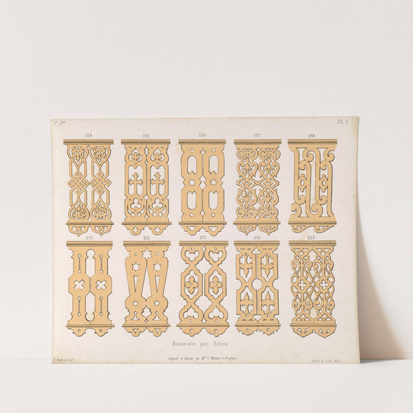 La décoration en bois découpé Pl.07 by A. Sanguineti