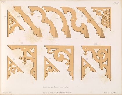 La décoration en bois découpé Pl.11