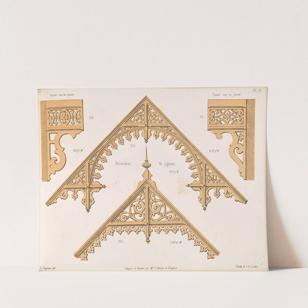 La décoration en bois découpé Pl.17 by A. Sanguineti