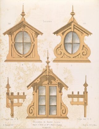 La décoration en bois découpé Pl.20