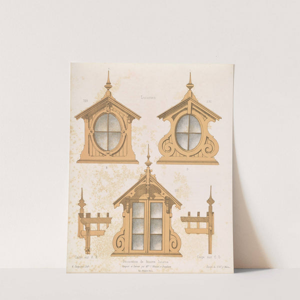 La décoration en bois découpé Pl.20 by A. Sanguineti