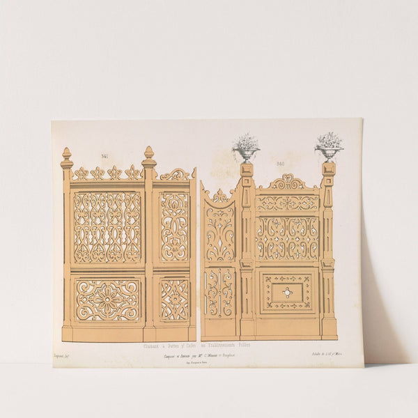 La décoration en bois découpé Pl.22 by A. Sanguineti