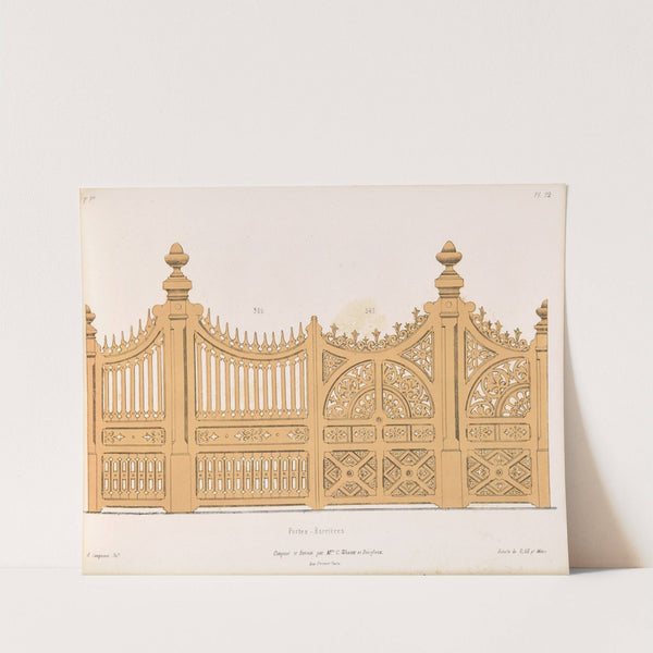 La décoration en bois découpé Pl.23 by A. Sanguineti