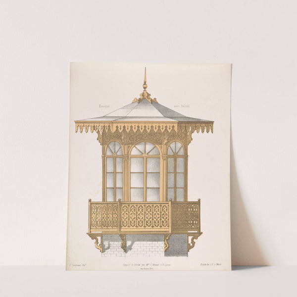 La décoration en bois découpé Pl.30 by A. Sanguineti