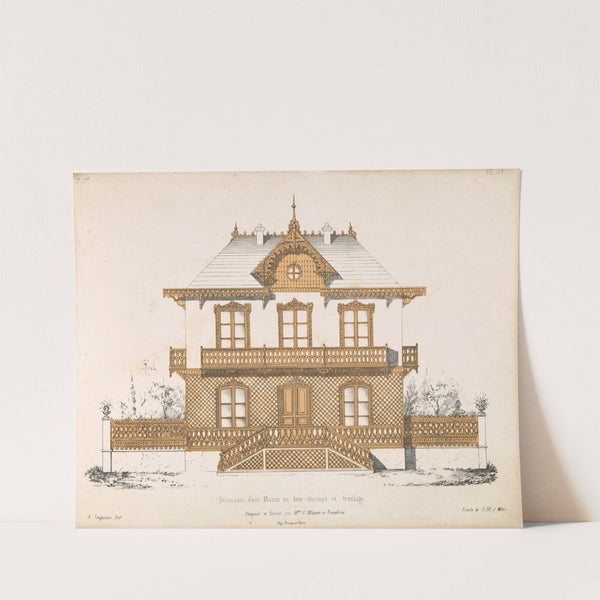 La décoration en bois découpé Pl.33 by A. Sanguineti