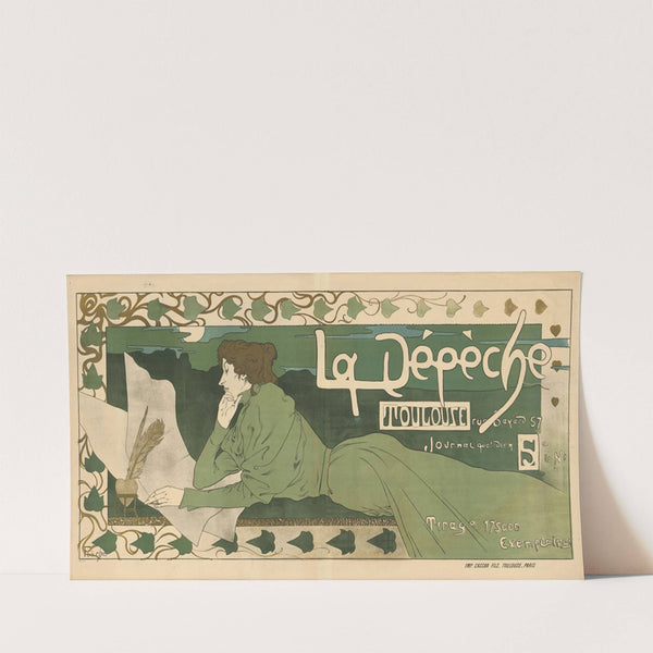 La Dépèche (1896) by Foäche