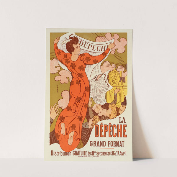 La Dépêche De Toulouse (1898) by Maurice Denis