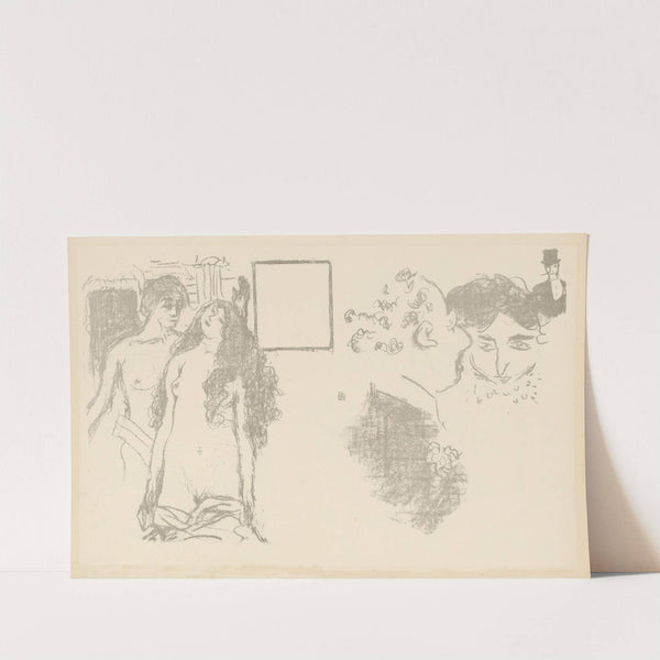 La dernière croisade – Programme pour le théatre de l’oeuvre (1896) by Pierre Bonnard