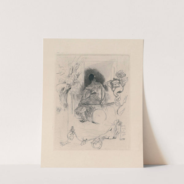 La dernière Maja (1880) by Félicien Rops