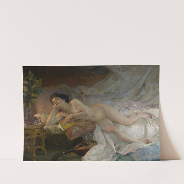 La dernière page du roman by Ernest Edouard Martens