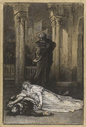 La dernière scène d’Hernani (1877)