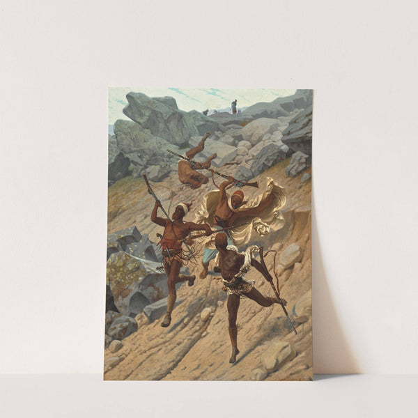 La déroute des Kabyles by Gustave Boulanger