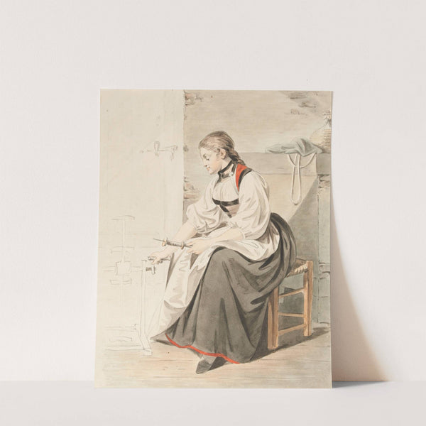 La Dévideuse by Sigmund Freudenberger