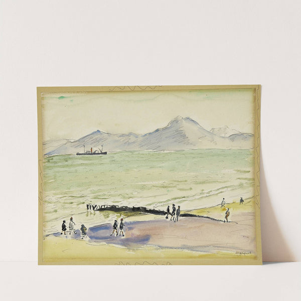 La digue à la Goulette by Albert Marquet