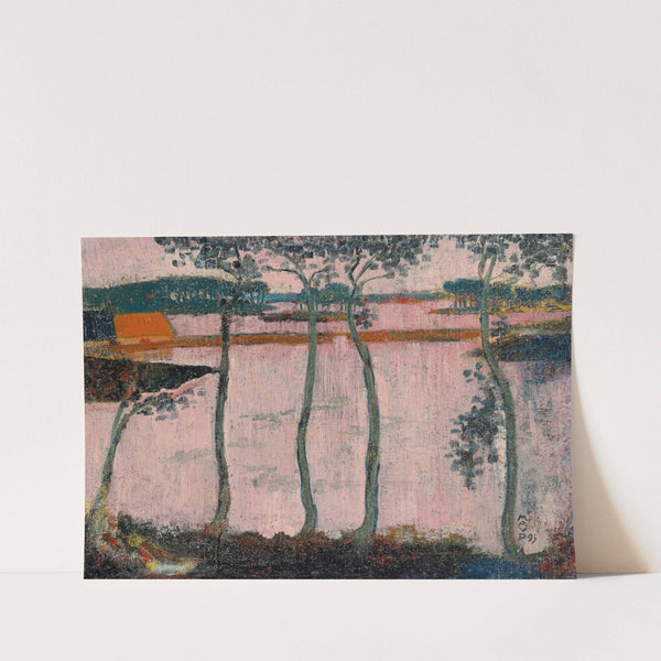 La Digue rouge à Loctudy (1894) by Maurice Denis