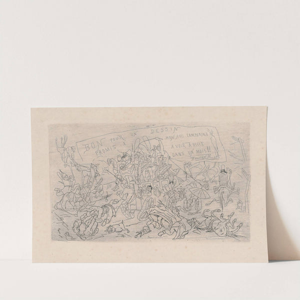 La diligence d’Uccle (1864) by Félicien Rops