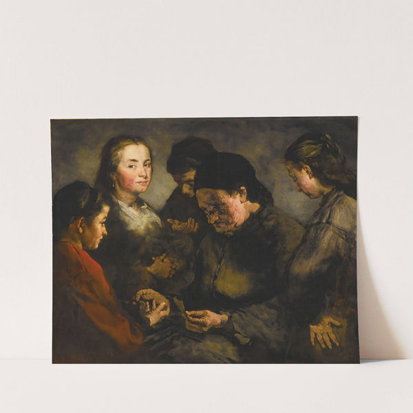 La Diseuse De Bonne Aventure by Théodule Ribot