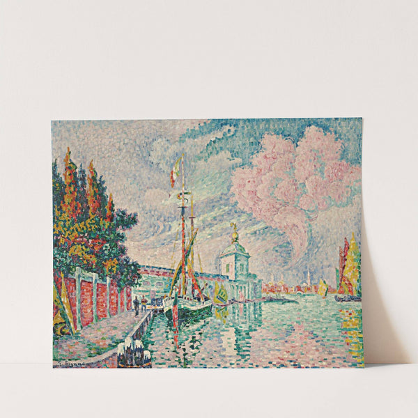 La Dogana, Venise by Paul Signac