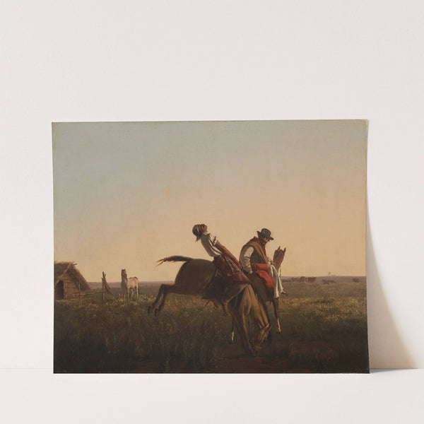 La doma (1875) by Juan Manuel Blanes