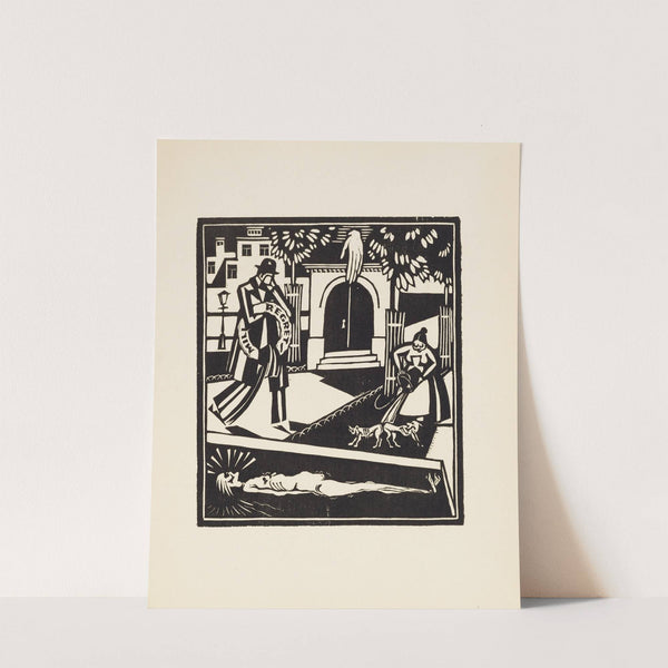 La Dormeuse Pl.1 (1921) by Henri Van Straten