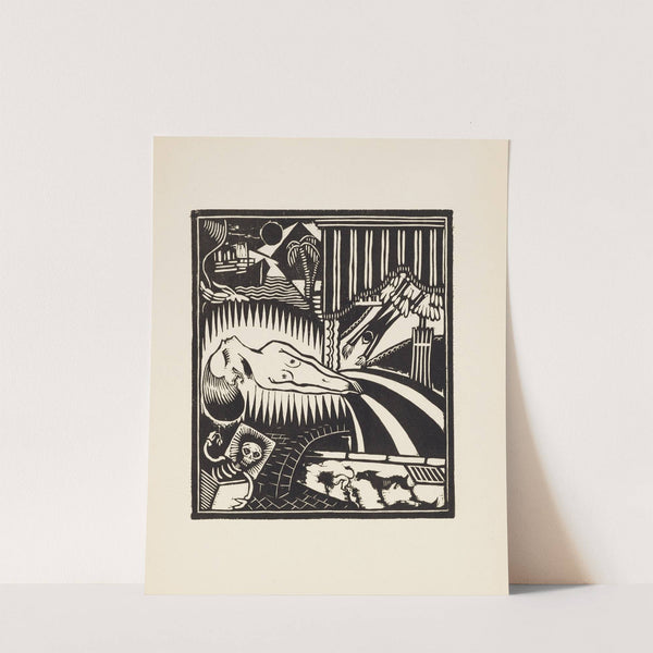 La Dormeuse Pl.5 (1921) by Henri Van Straten