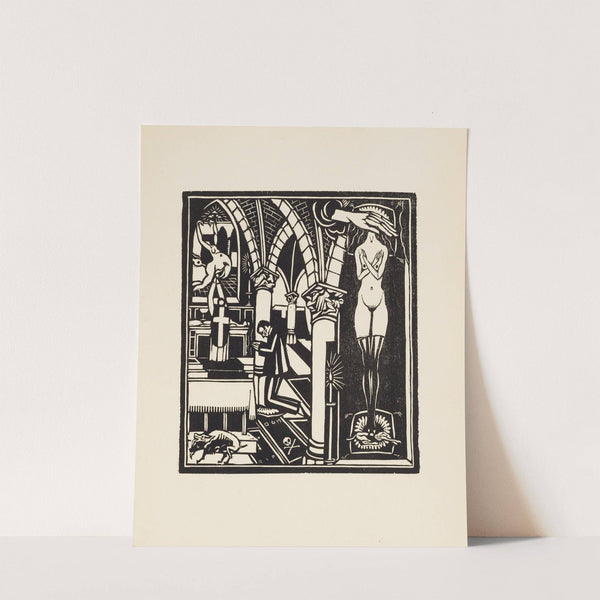 La Dormeuse Pl.6 (1921) by Henri Van Straten